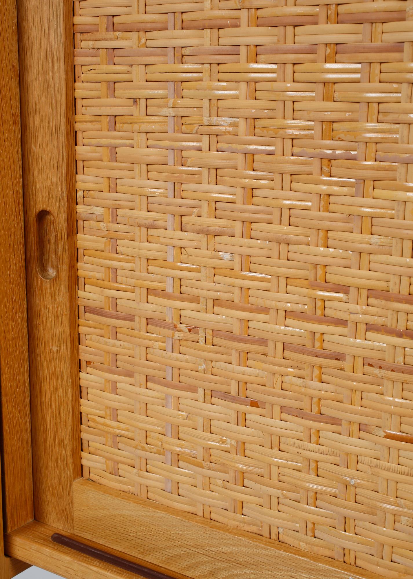 BOKHYLLA. Hans J Wegner, RY Möbler, Danmark, 1900-talets andra hälft.