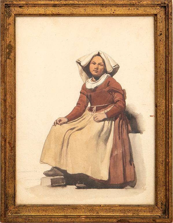 Victor Francois Biennourry,  Bondkvinna.
