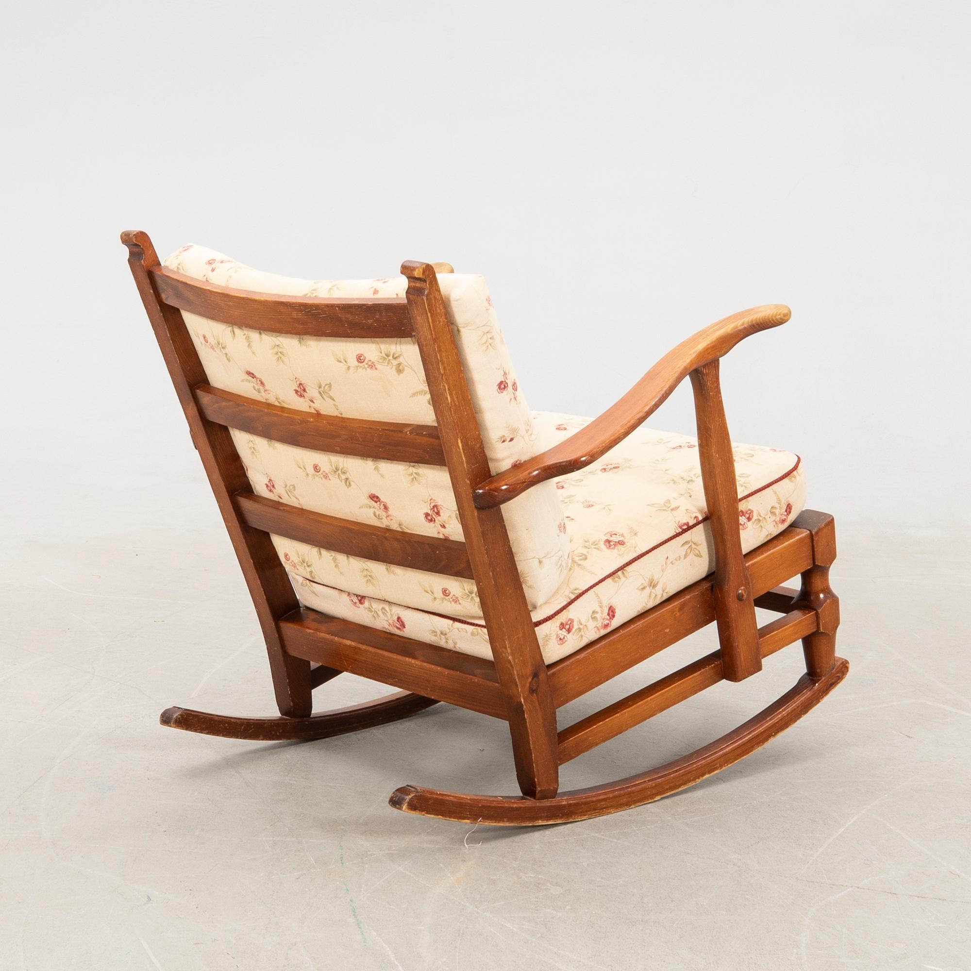 Gösta Göperts, rocking chair "Åre", second half of the 20th century.