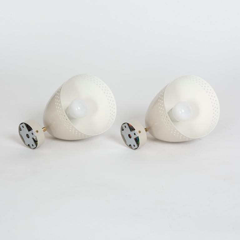 Hans Bergström, a pair of wall lamps, model "311", ed. 3/6 & 4/6, ateljé Lyktan, Edition Bukowskis 2025.