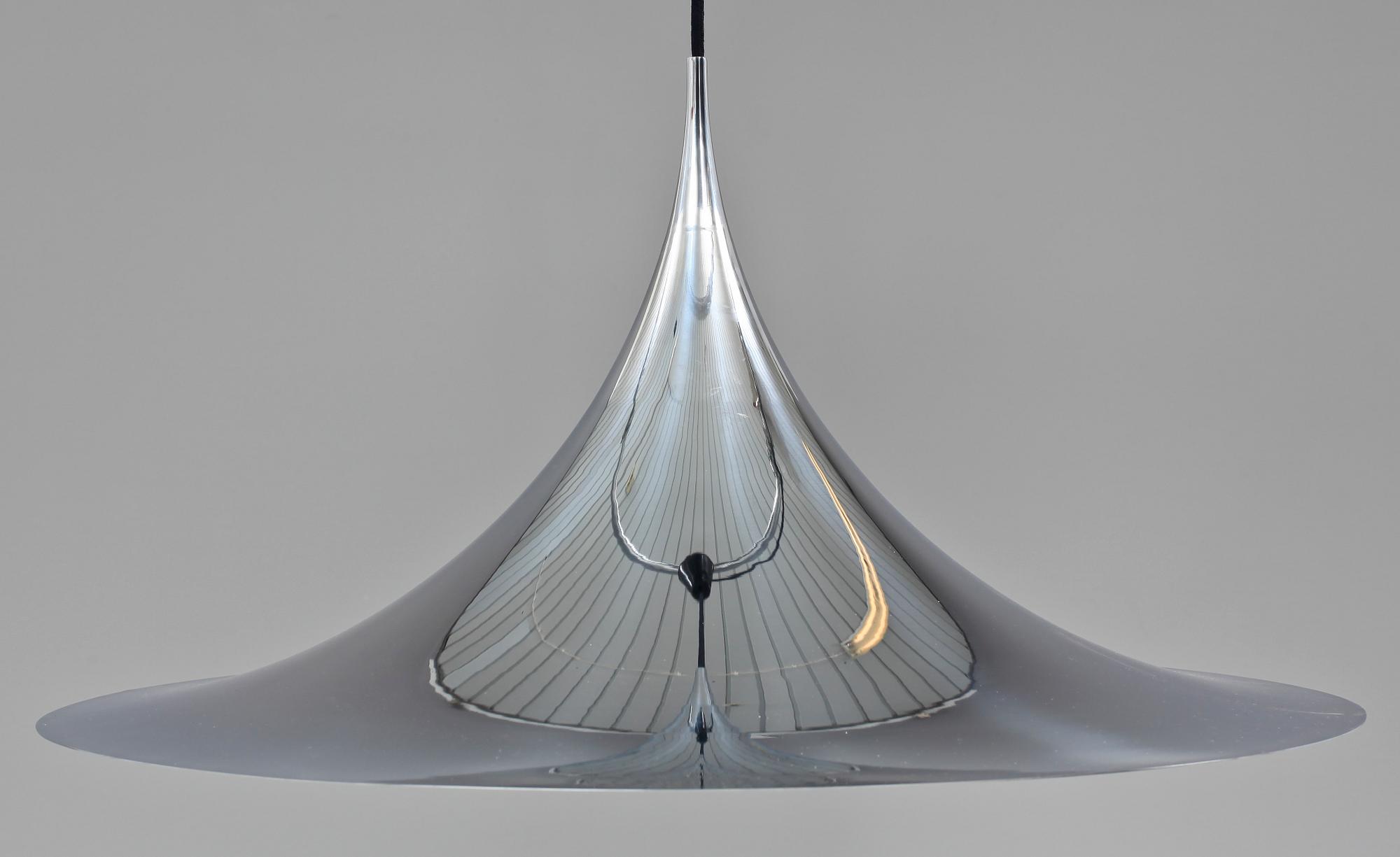 TAKLAMPA, "Semi-pendel", Claus Bonderup, Fog & Mørup, Danmark, 1900-talets andra hälft, h 35.