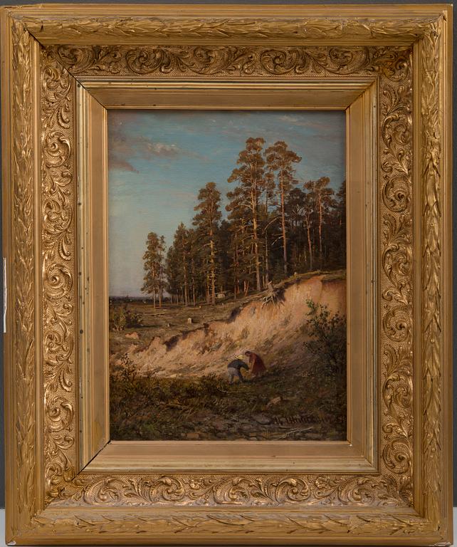 Ivan Ivanovitch Shishkin, VID SKOGSBRYNET.