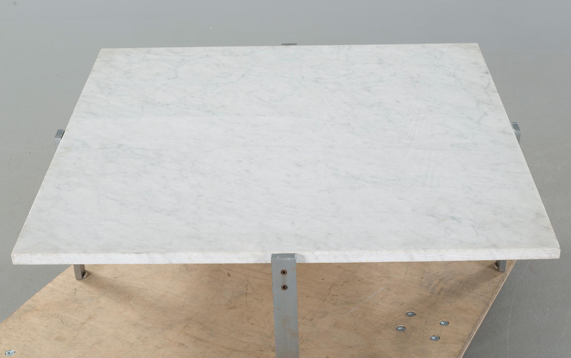 A "PK65" sofa table, designed by Poul Kjaerholm, 1980s.