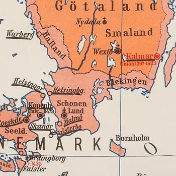 SKOLKARTA, Europa 1500-tal.