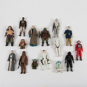 STAR WARS, 23 delar, Kenner, 1970/80-tal.