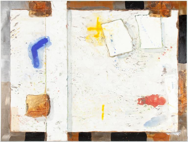 ANDERS WALLIN, mixed media, signed.