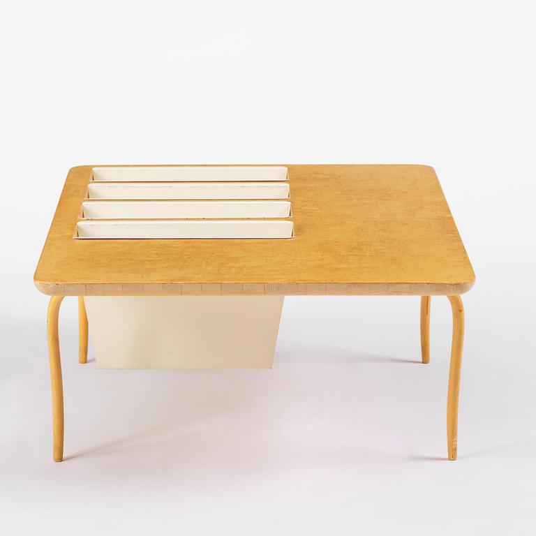 Bruno Mathsson, a magazine table, Firma Karl Mathsson, Värnamo, 1964.