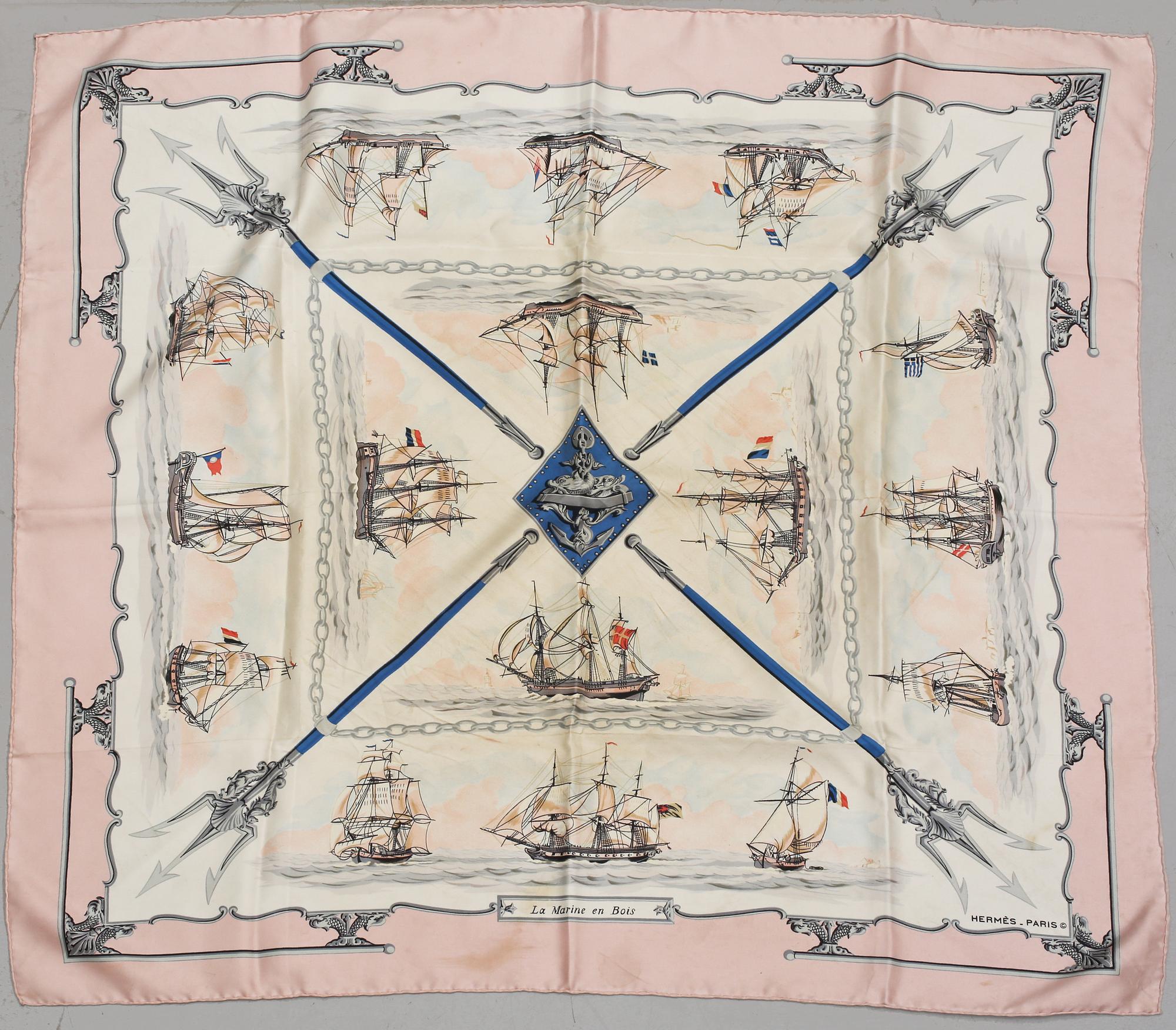 SCARF, "La Marine en Bois", Hermès.
