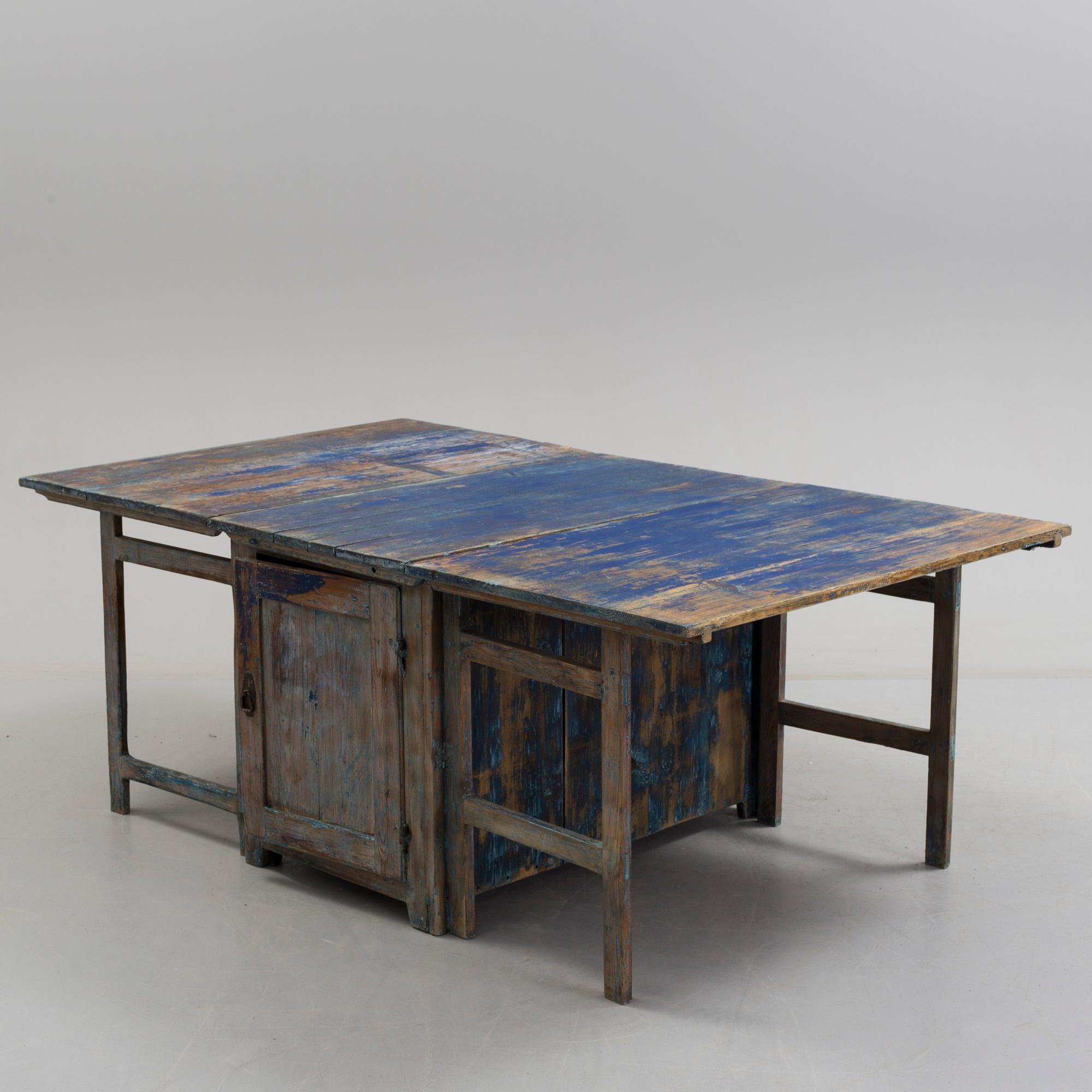 SLAGBORD, allmoge, 1800-tal.