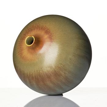 Berndt Friberg, a stoneware vase, Gustavsberg Studio, 1954.
