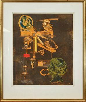 ENDRE NEMES, färglitografi, sign o numr 73/90.