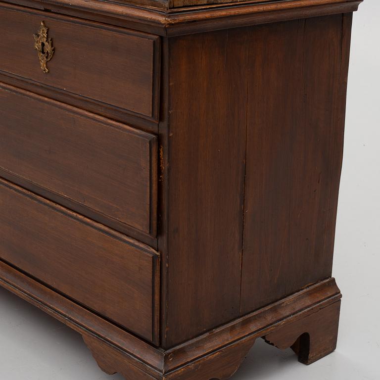 A Rococo cabinet, 18th century.