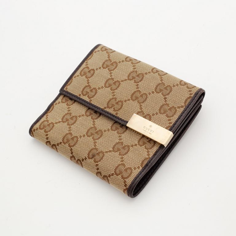 GUCCI, Bag and wallet.