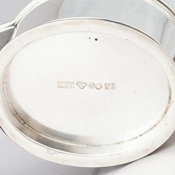Carl Fredrik Carlman, kaffeservis, 3 delar, Stockholm 1947.