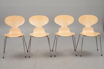 STOLAR, 4 st, "Myran", Arne Jacobsen, Fritz Hansen.