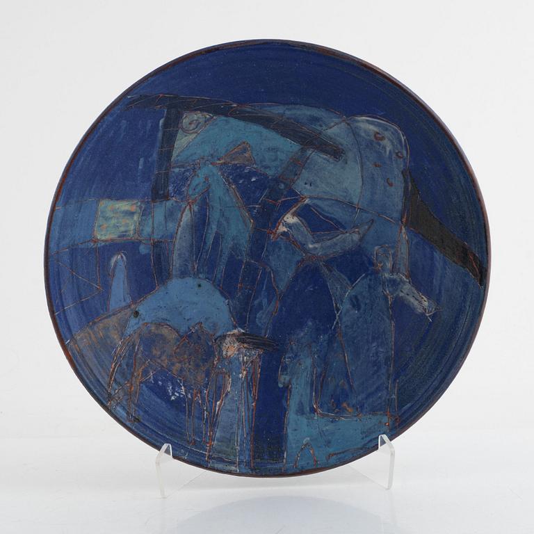 Kerstin Danielsson, bowl plate, own workshop, Örby.