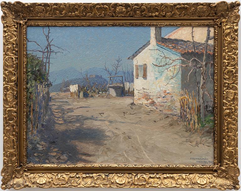 Anshelm Schultzberg, "Bondgård, Abano".