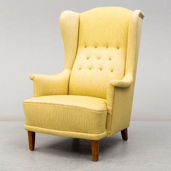 CARL MALMSTEN, an 'Åldermannen' wing chair.