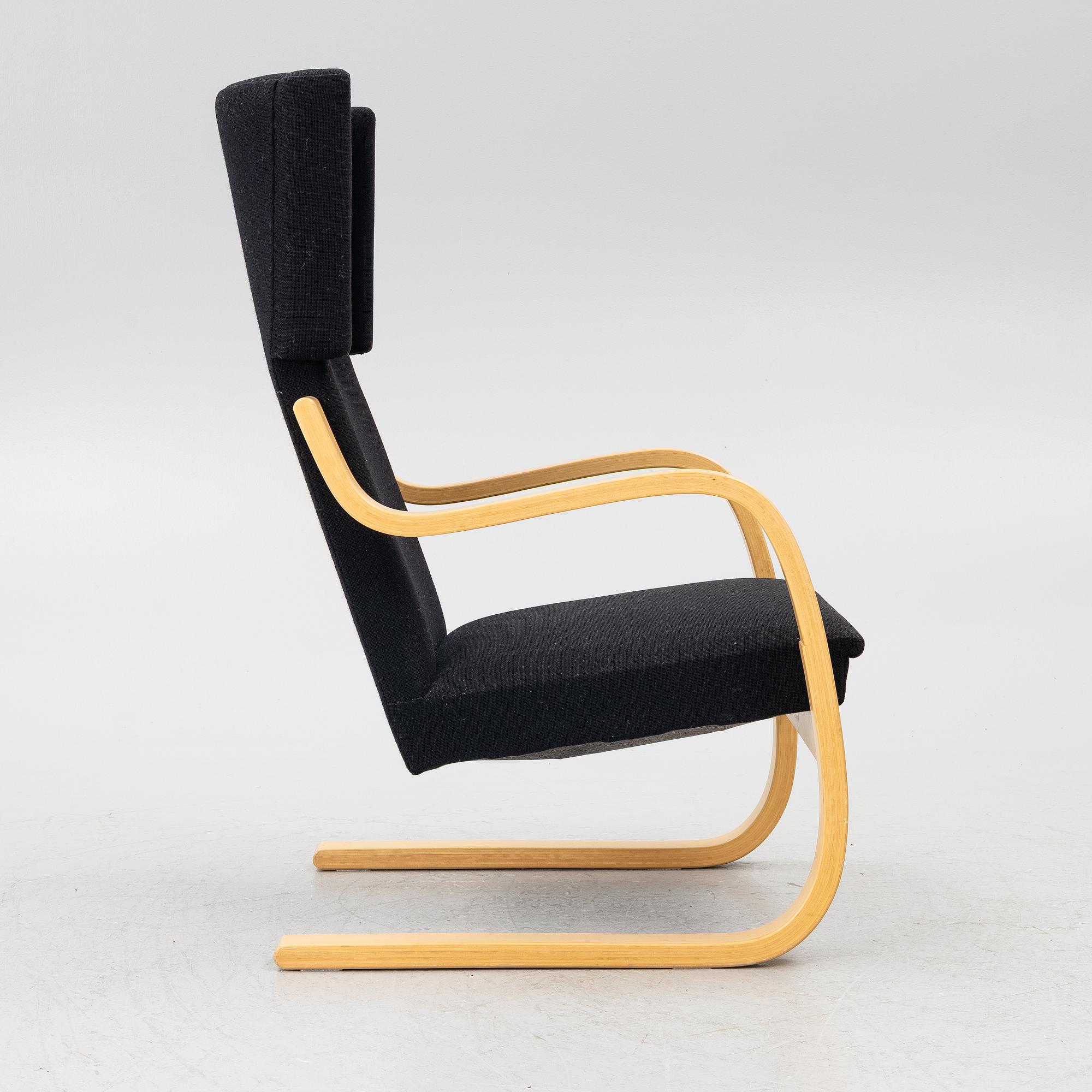 Alvar Aalto, a model 401 armchair, Artek, Finland, 2002.