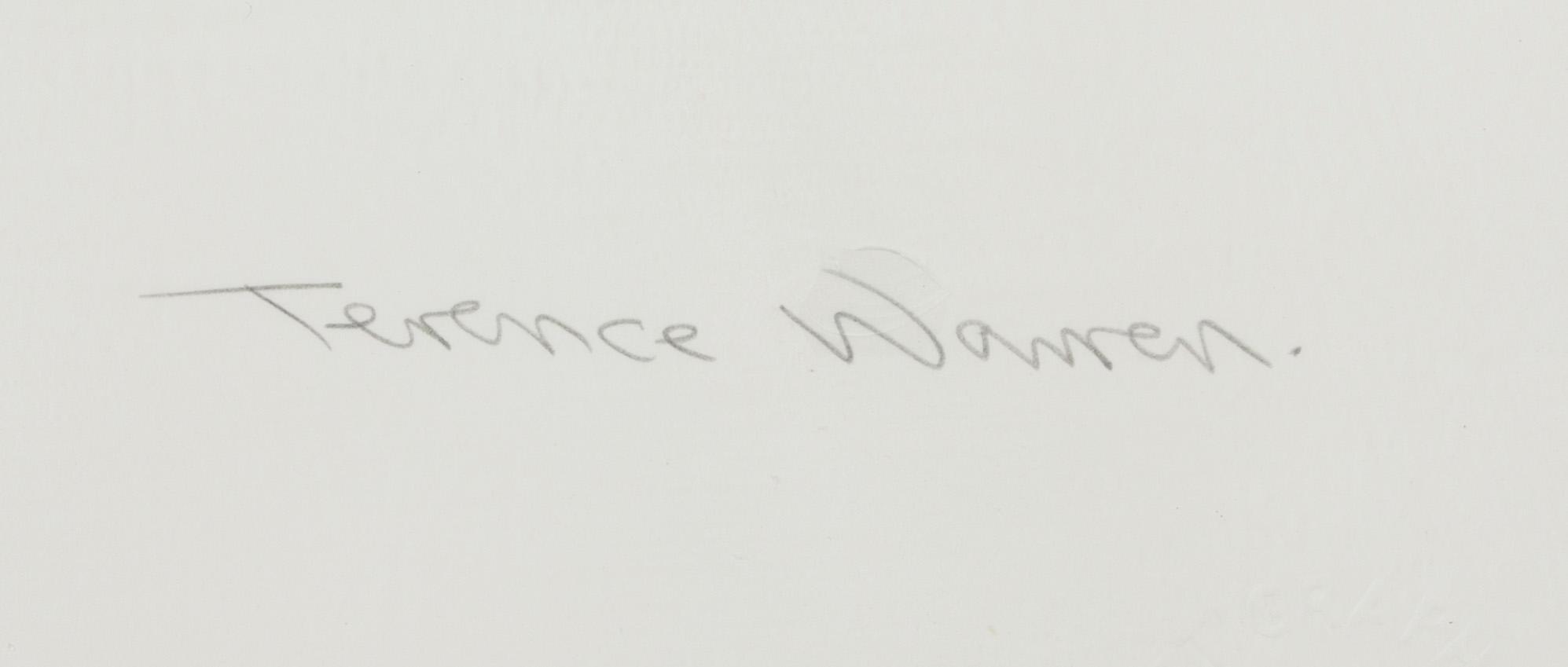 TERENCE WARREN, serigrafi, signerad och numrerad 33/110.