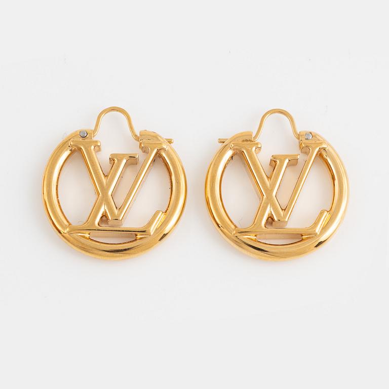 Louis Vuitton, earrings.