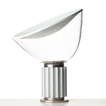 Achille Castiglioni, & Pier Giacomo, bordslampor 1 par, "Taccia", Flos, Italien 1960-70-tal.