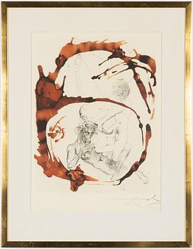 Salvador Dalí, "Theseus and the Minotaur", ur: "The Mythology".