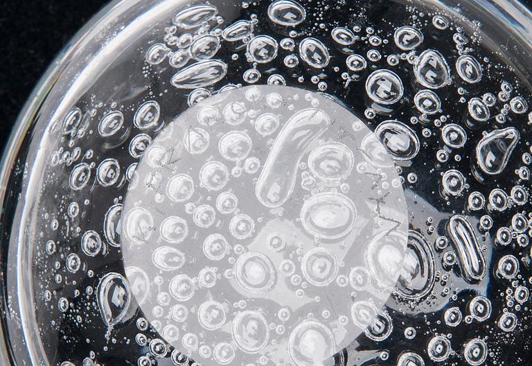 KAJ FRANCK, SKÅLAR, 3 st, glas, signerade K. Franck Iittala.