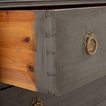 A chest of drawers, first half of the 20th century.