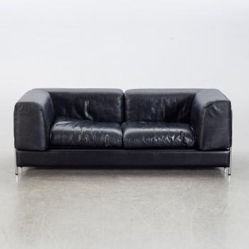 A Swedish 1970/80's leather sofa.