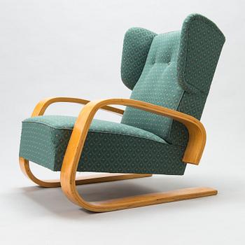 Alvar Aalto, a mid-20th century armchair modell 38 'Tank' for Huonekalu- ja Rakennustyötehdas A.B.