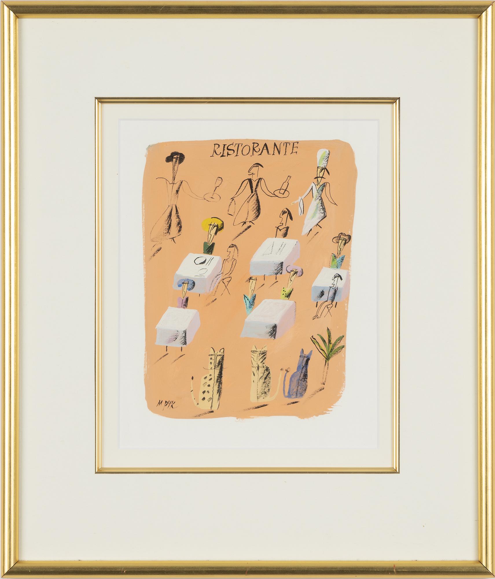 Madeleine Pyk, "Ristorante".