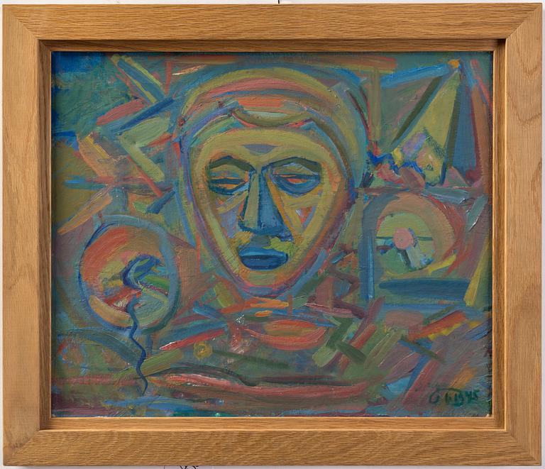 JOHN IVAR BERG, oil on canvas, signed and dated -45.