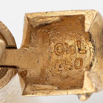 Ole Lynggaard, lås, 18K guld.