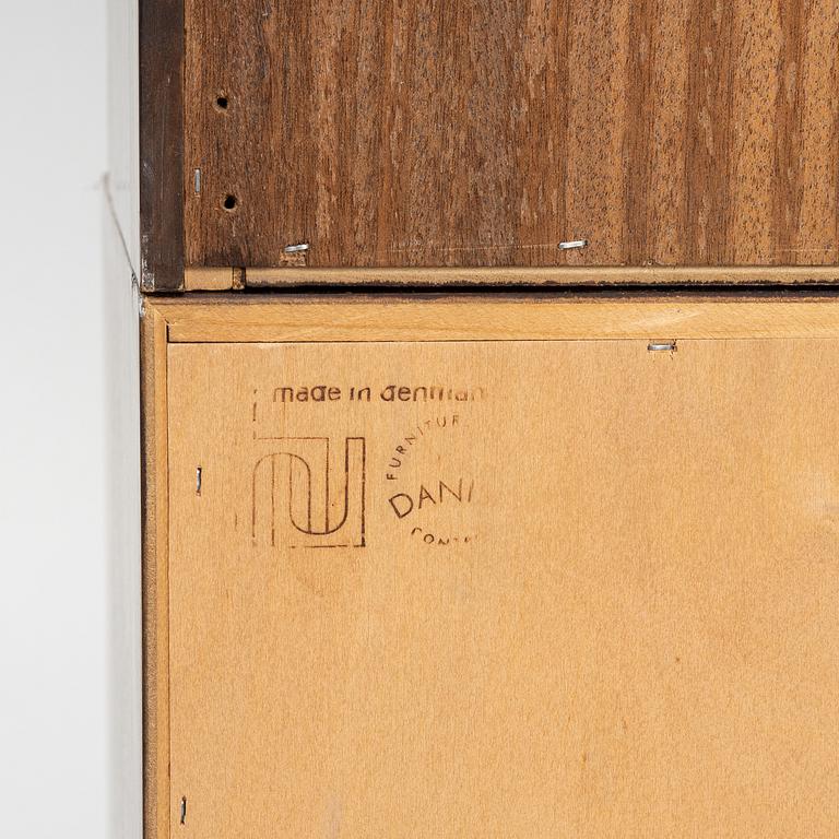 Poul Hundevad, Bokhylla med skänk, Hundevad & Co, Danmark, 1960/70-tal.