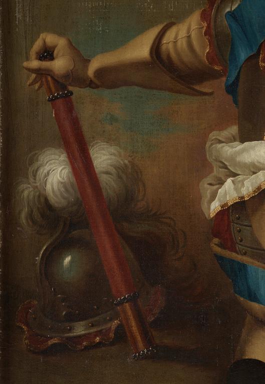 CARL GUSTAF PILO, hans ateljé, olja på duk.