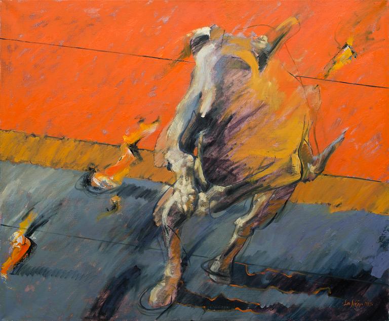 LEONARD ACKLEY "DOG II".