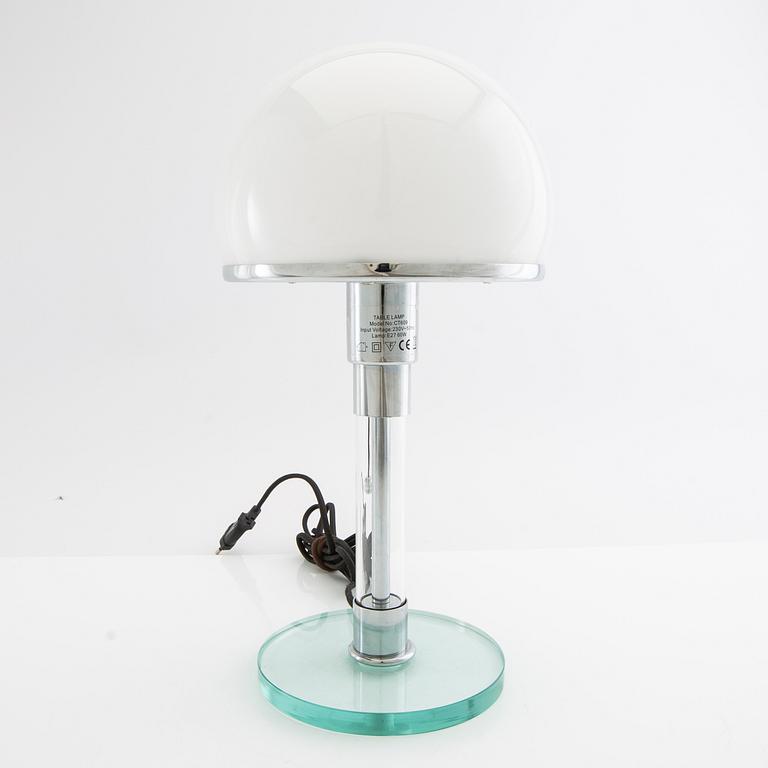 Wilhelm Wagenfeld, table lamp "WG24" for Tecno Lumen Germany late 20th/21st century.