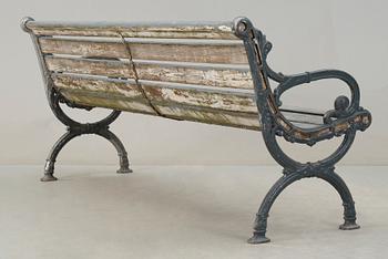 TRÄDGÅRDSSOFFA, Skoglund och Olson, Gefle.1900-tal.