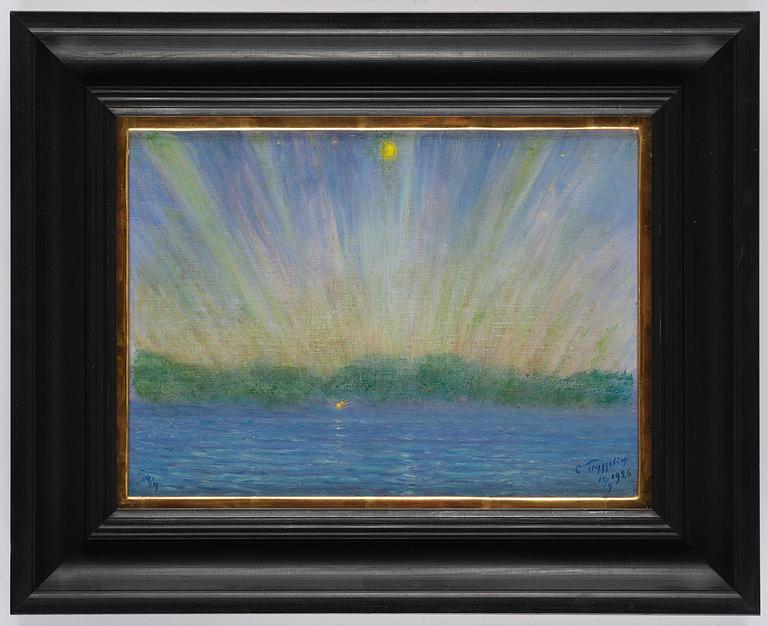 Erik Tryggelin, "Norrsken över Vättern".