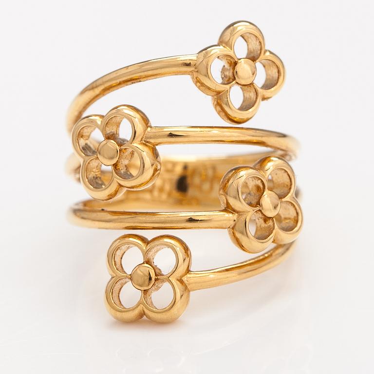 Louis Vuitton, "Flower full" ring. Märkt Louis Vuitton Paris.