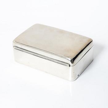 Cigarrskrin, silver, Colen Hewer Cheshire, Chester, England 1910.