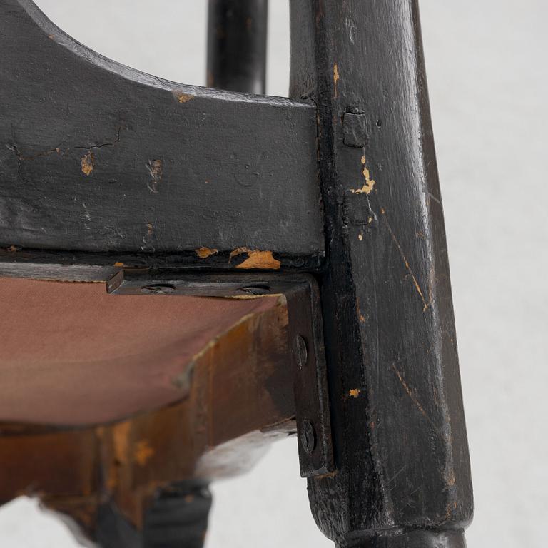 A pair of Rococo chairs, second half of the 18th Century.