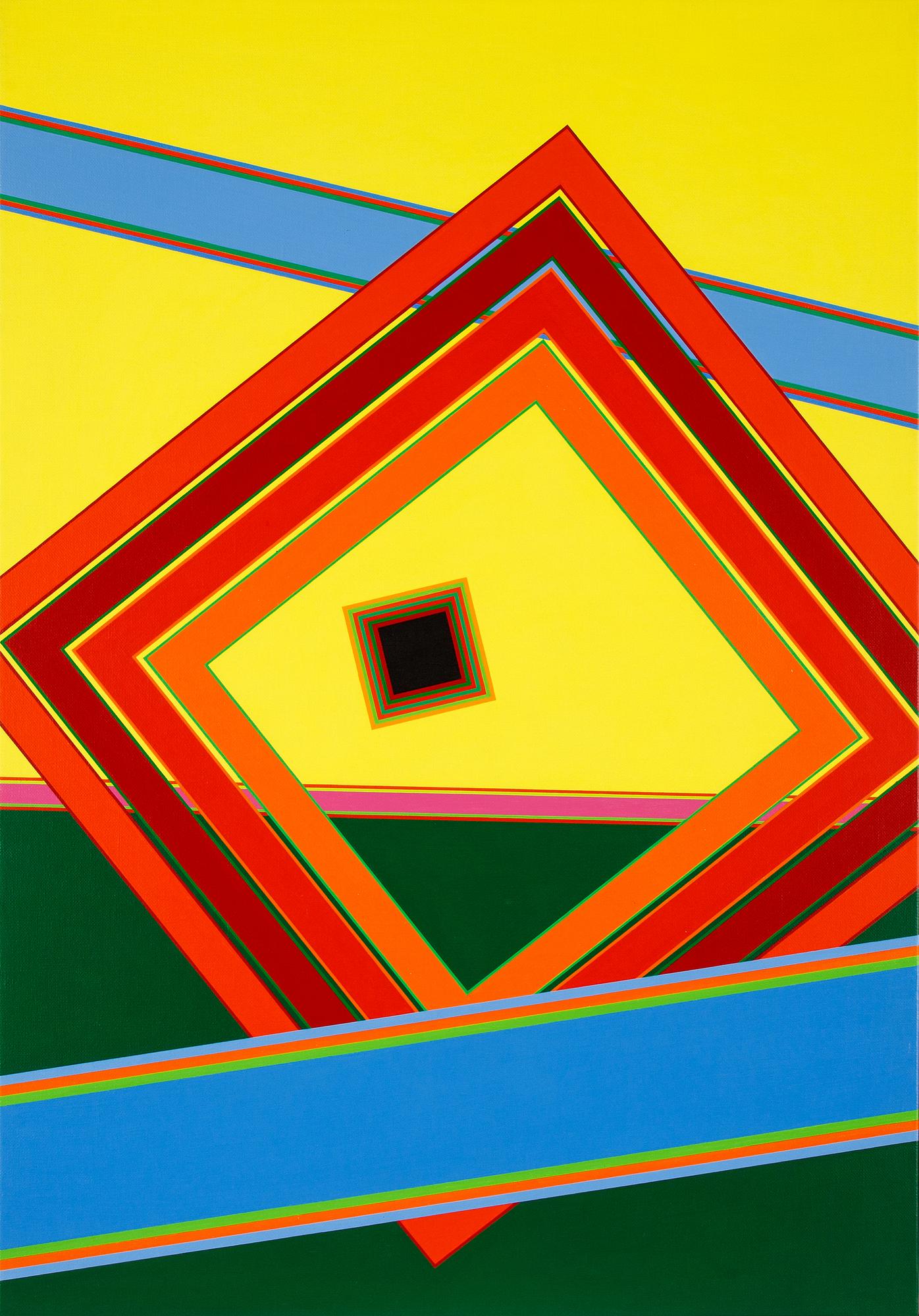 Peter Freudenthal, oil on canvas, signed and dated 1987 verso.