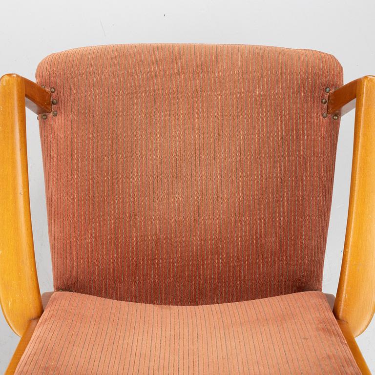 David Rosén, a pair of model 562-317 armchairs, Nordiska Kompaniet, 1959.