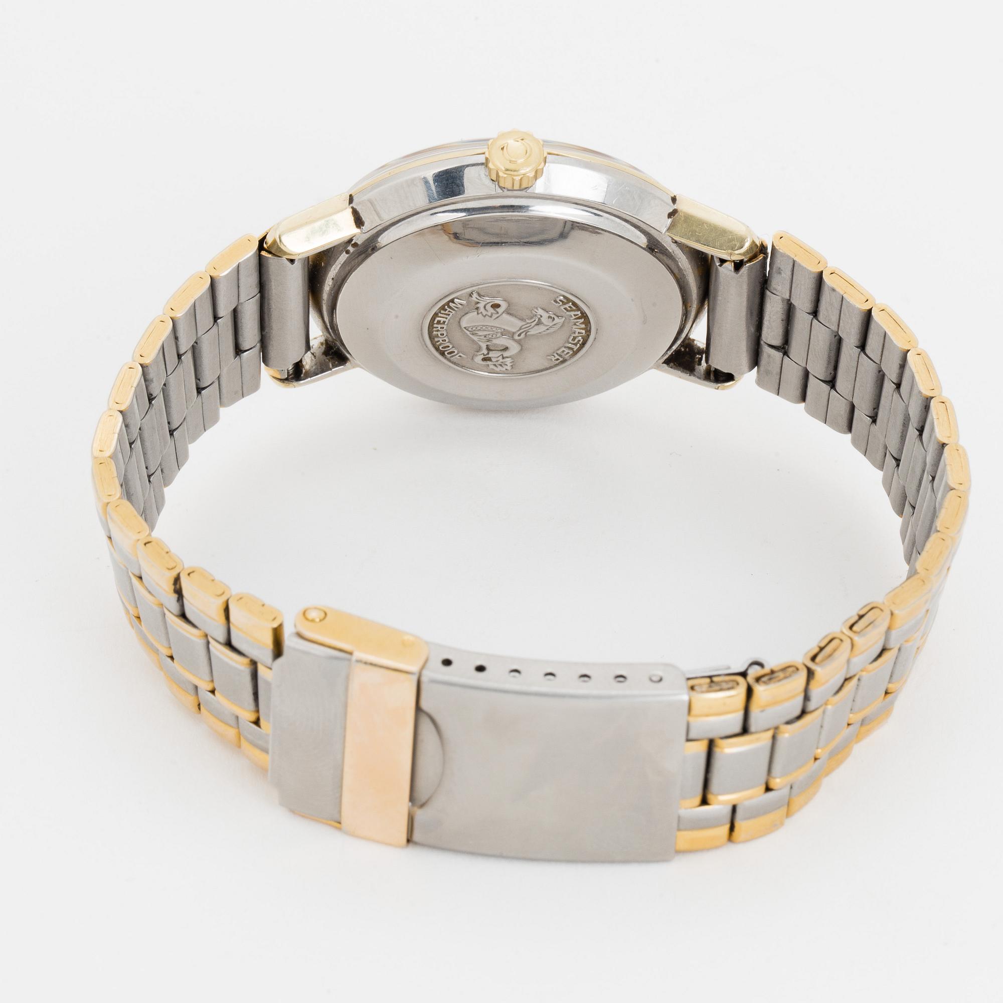 OMEGA, Seamaster De Ville, wristwatch, 34,5 mm.