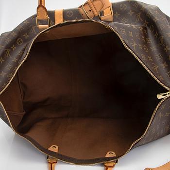 Louis Vuitton, a Monogram Canvas 'Keepall 60 Bandoulière' weekendbag.