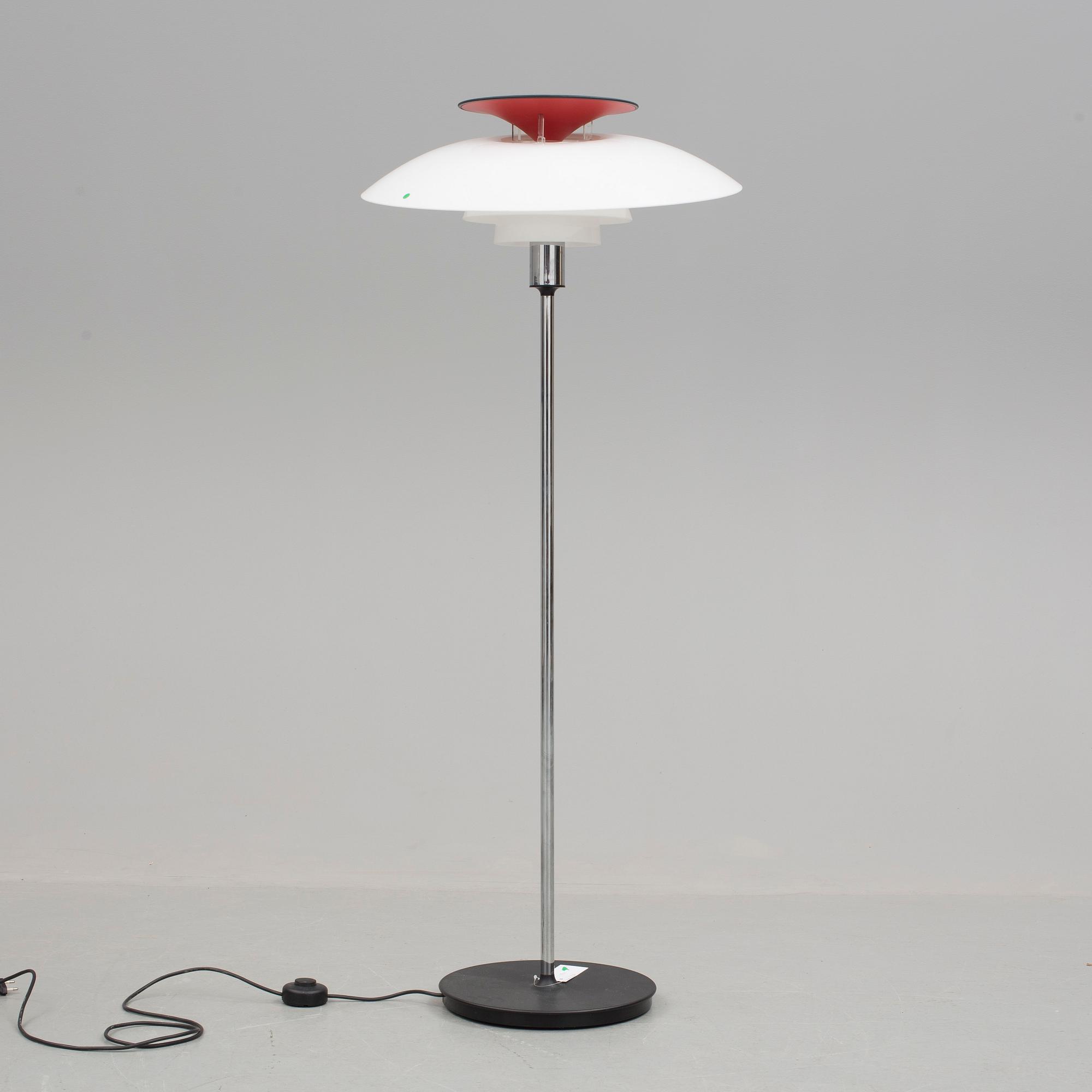 GOLVLAMPA, "PH-80", Poul Henningsen för Louis Poulsen, 1900-talets andra hälft.