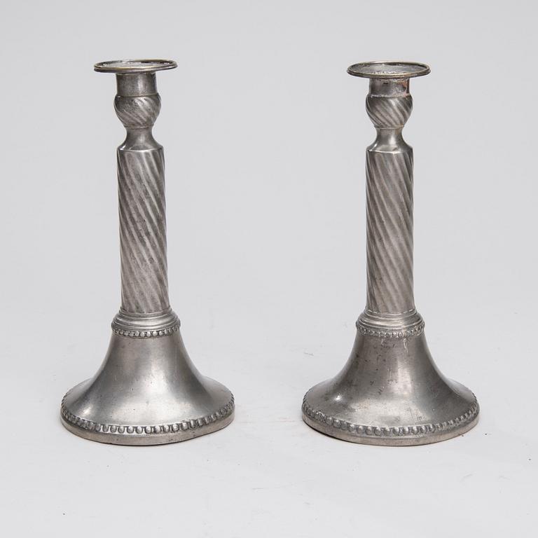 KYNTTILÄNJALKA, tinaa, Ruotsi 1700-luvun loppu.