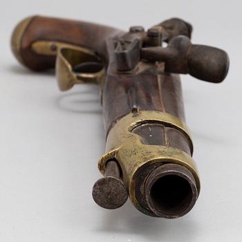 A French flintlock pistol model An IX.